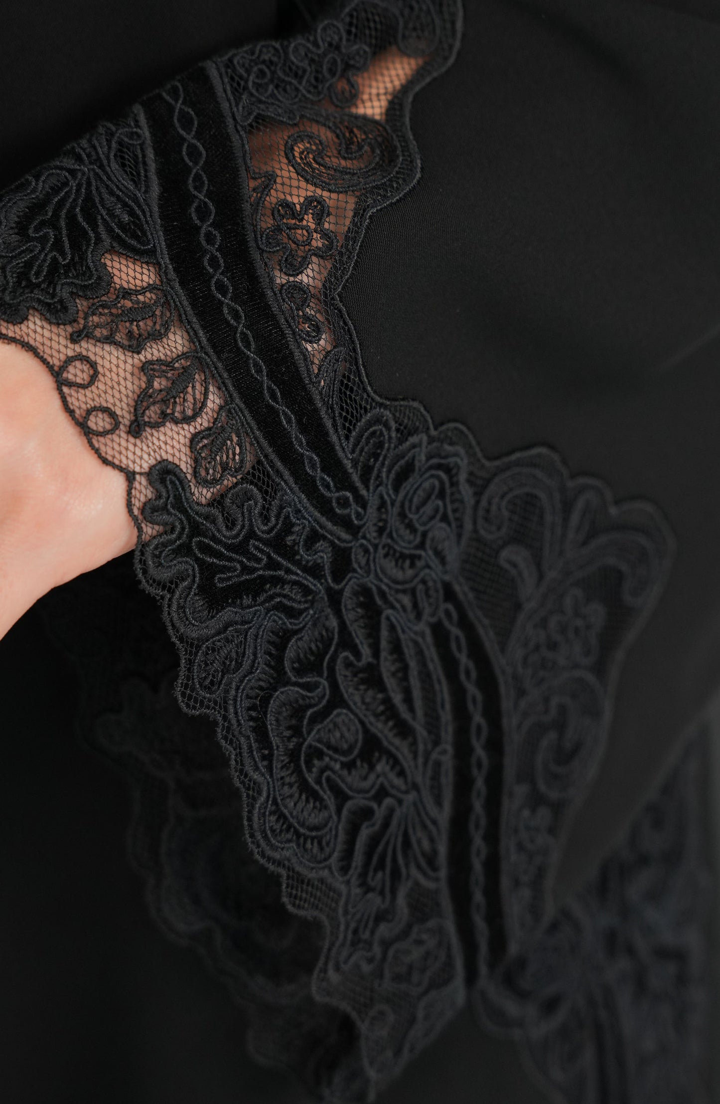 Internet Fabric with High Quality Lace