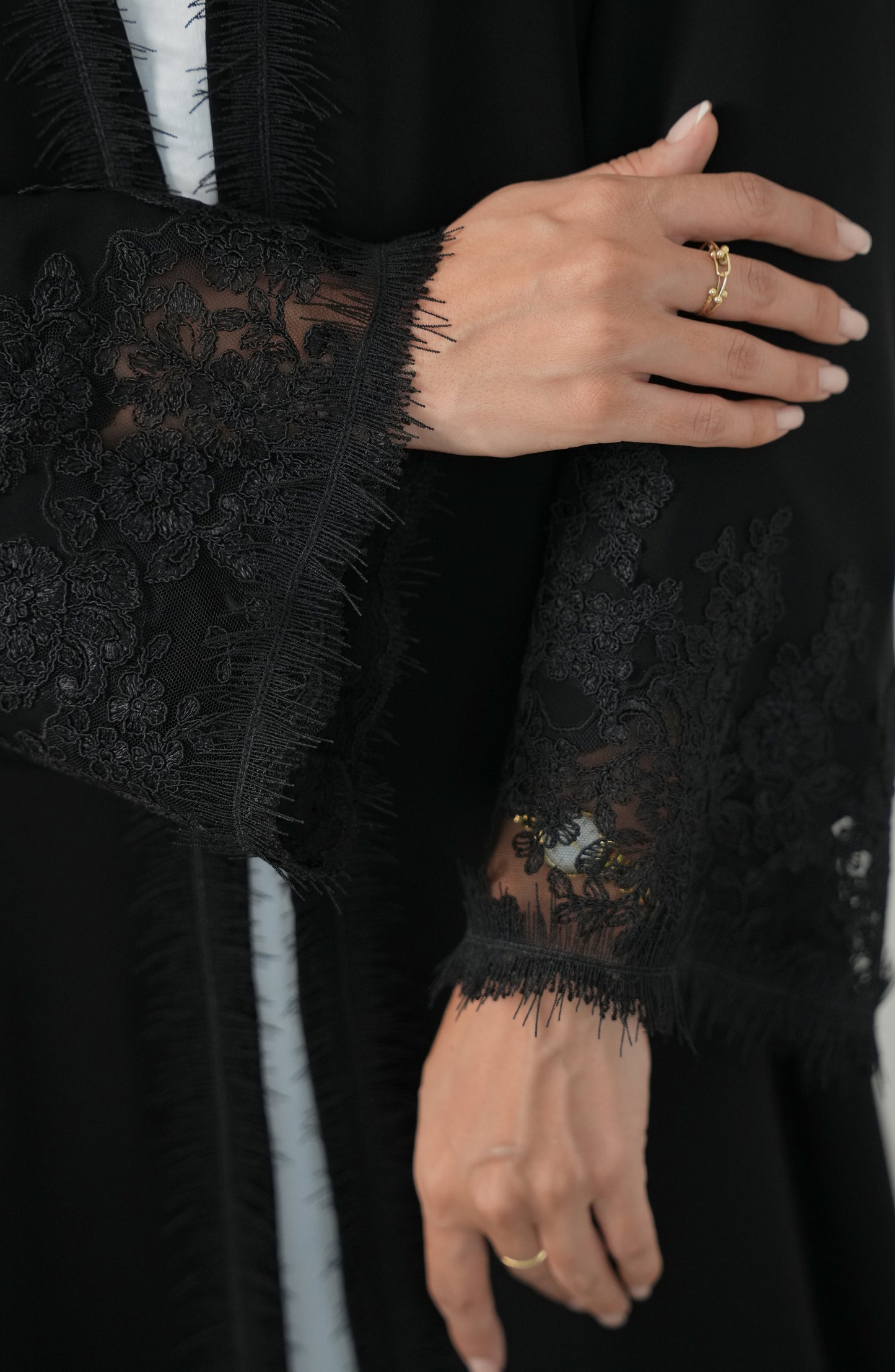 Black Internet fabric, Lace Style