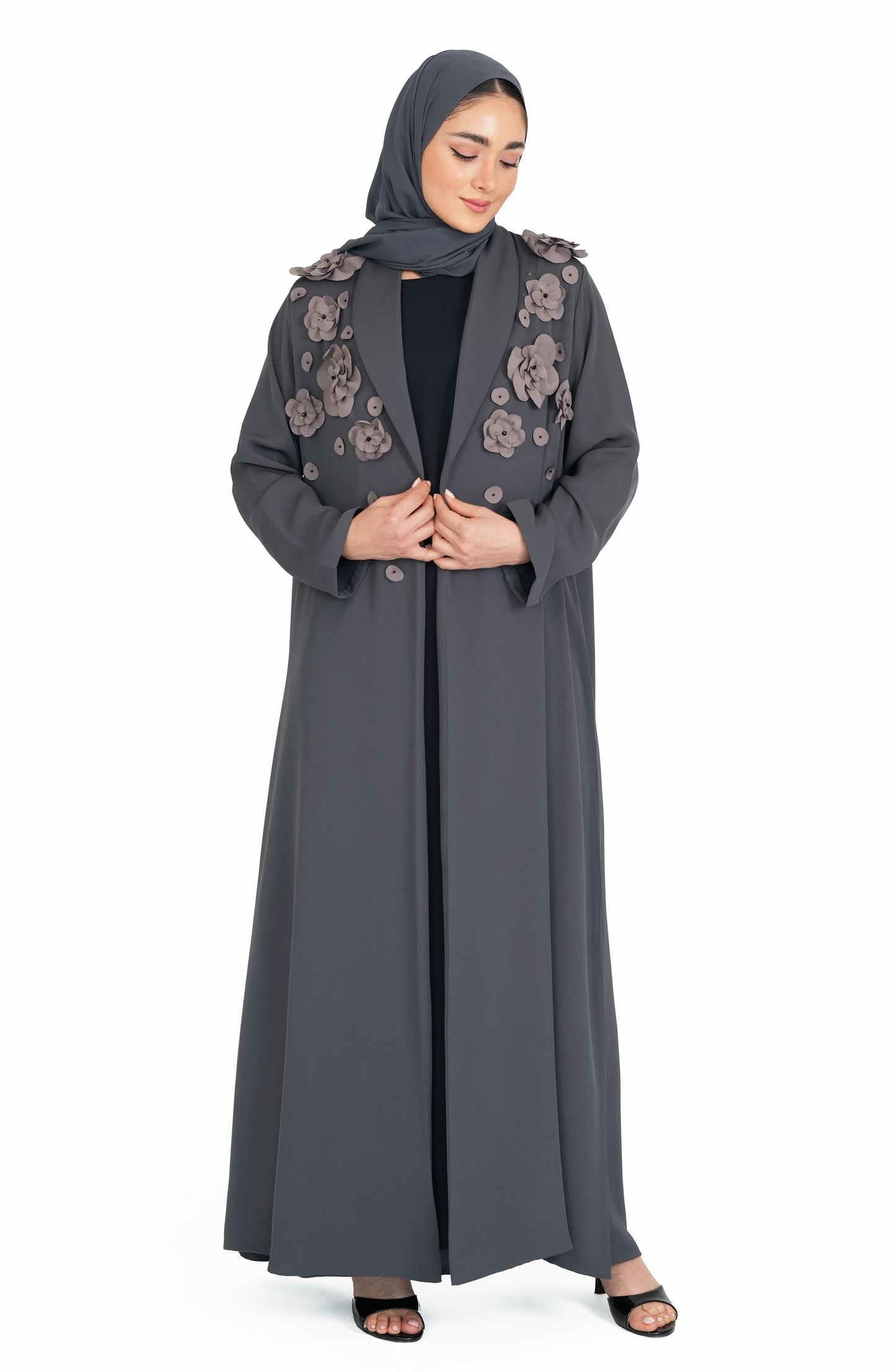 Internet fabric with laser handwork beads