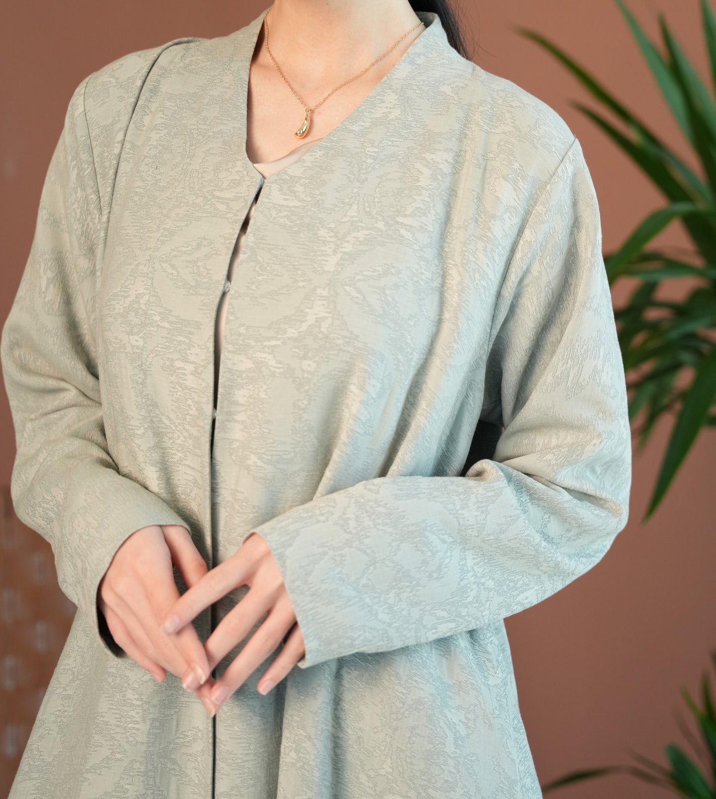 Turkish Jakarta linen abaya