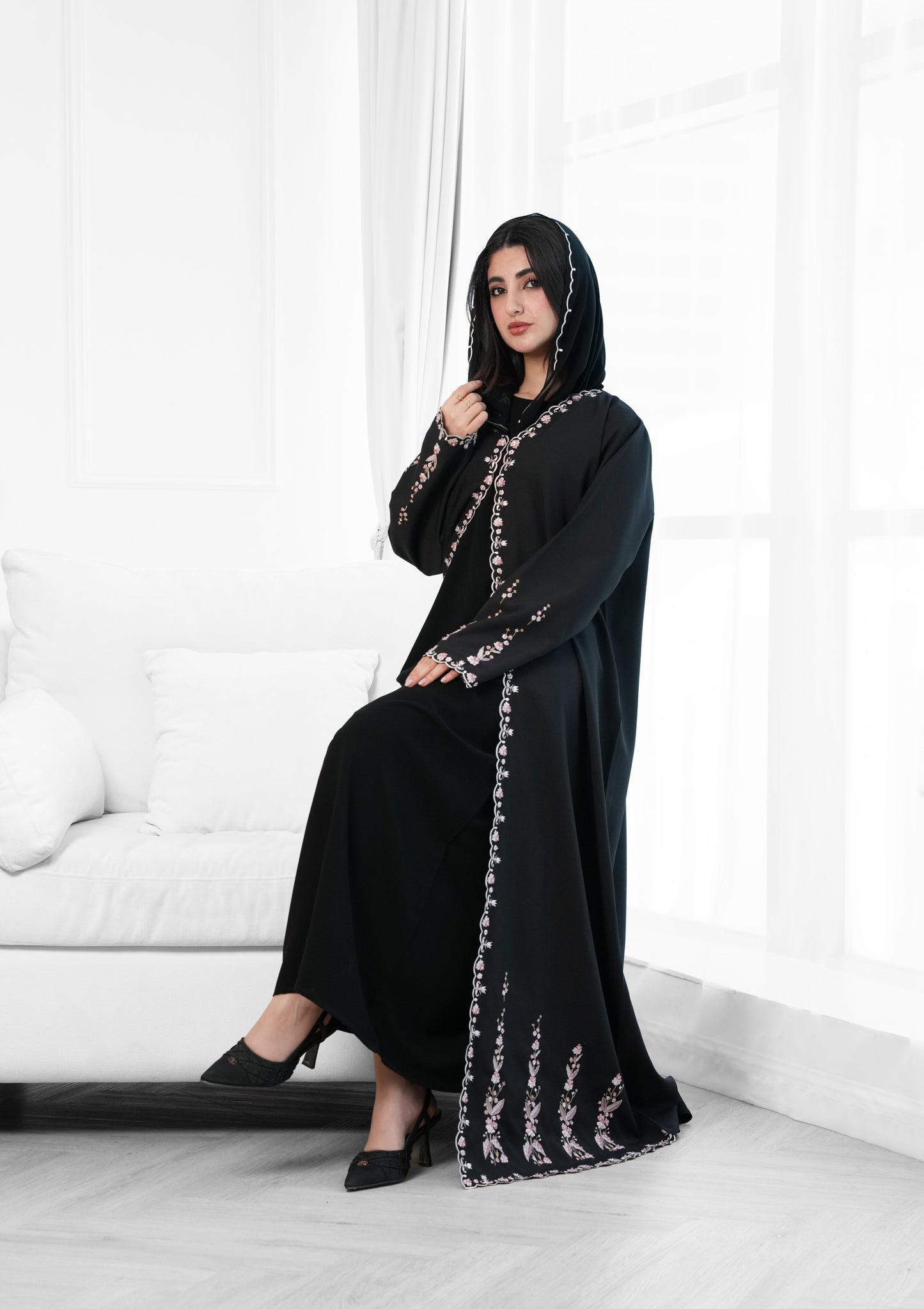 Royal Crepe abaya