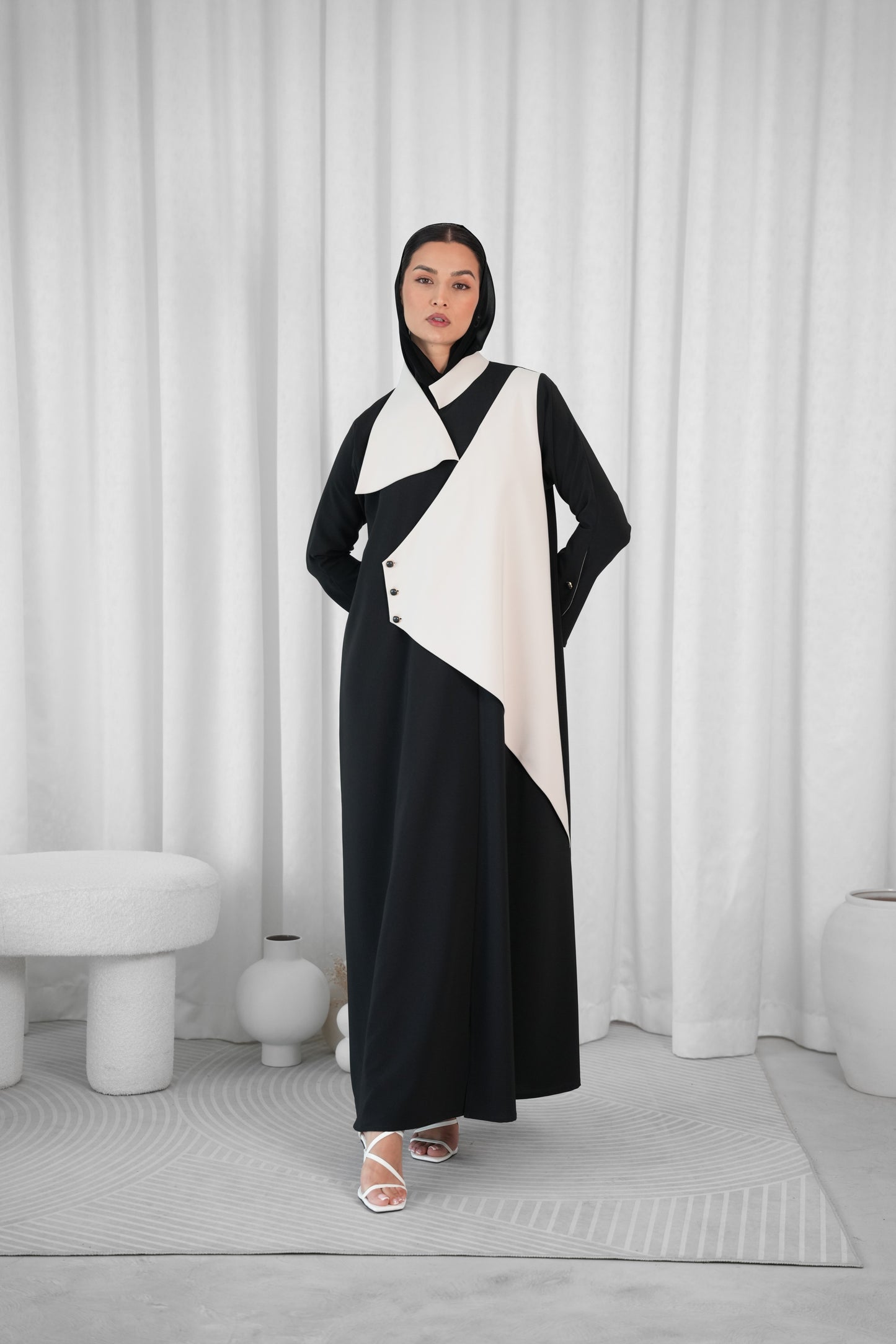Rabban Crepe Office Abaya