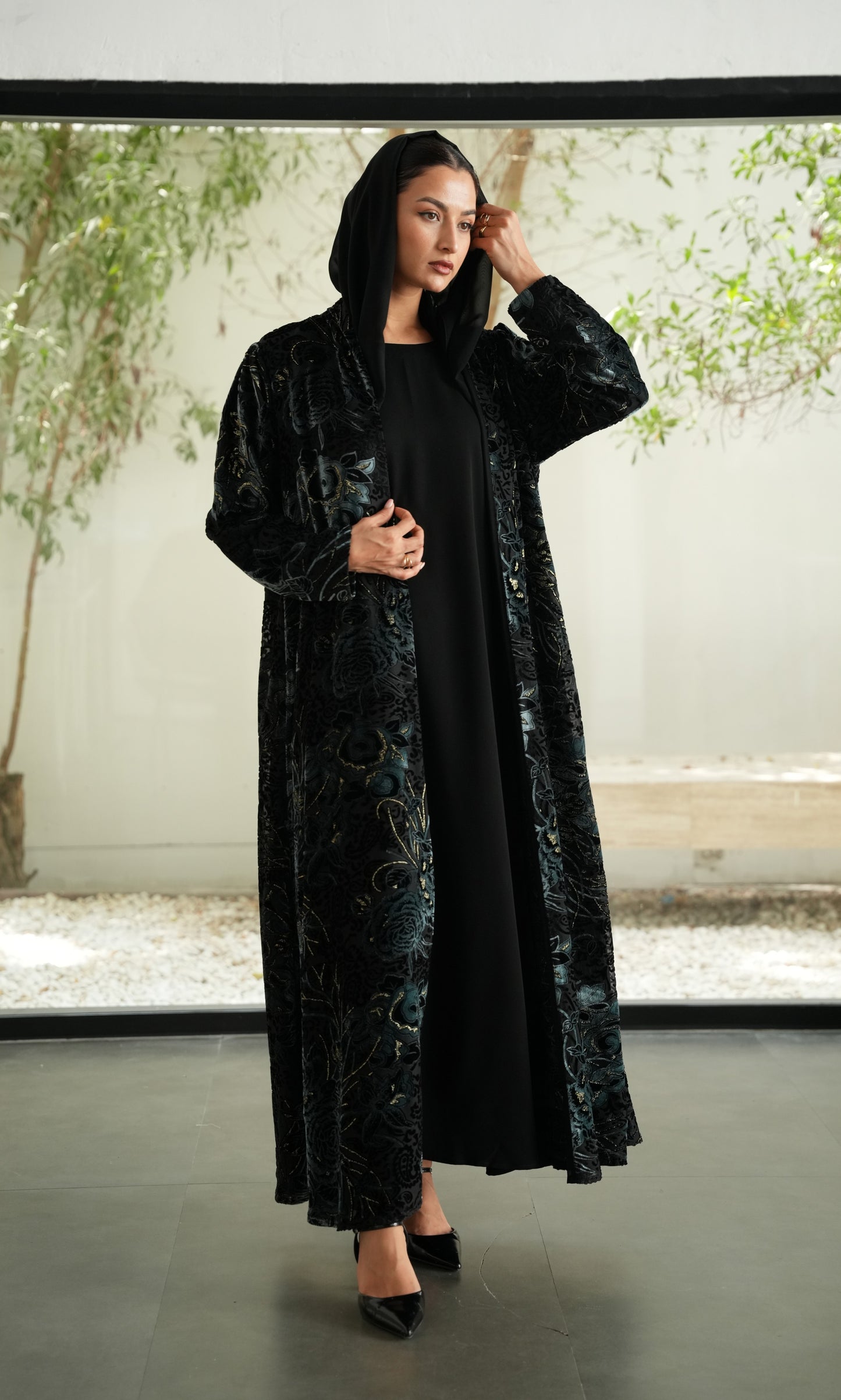 Velvet Black and Blue