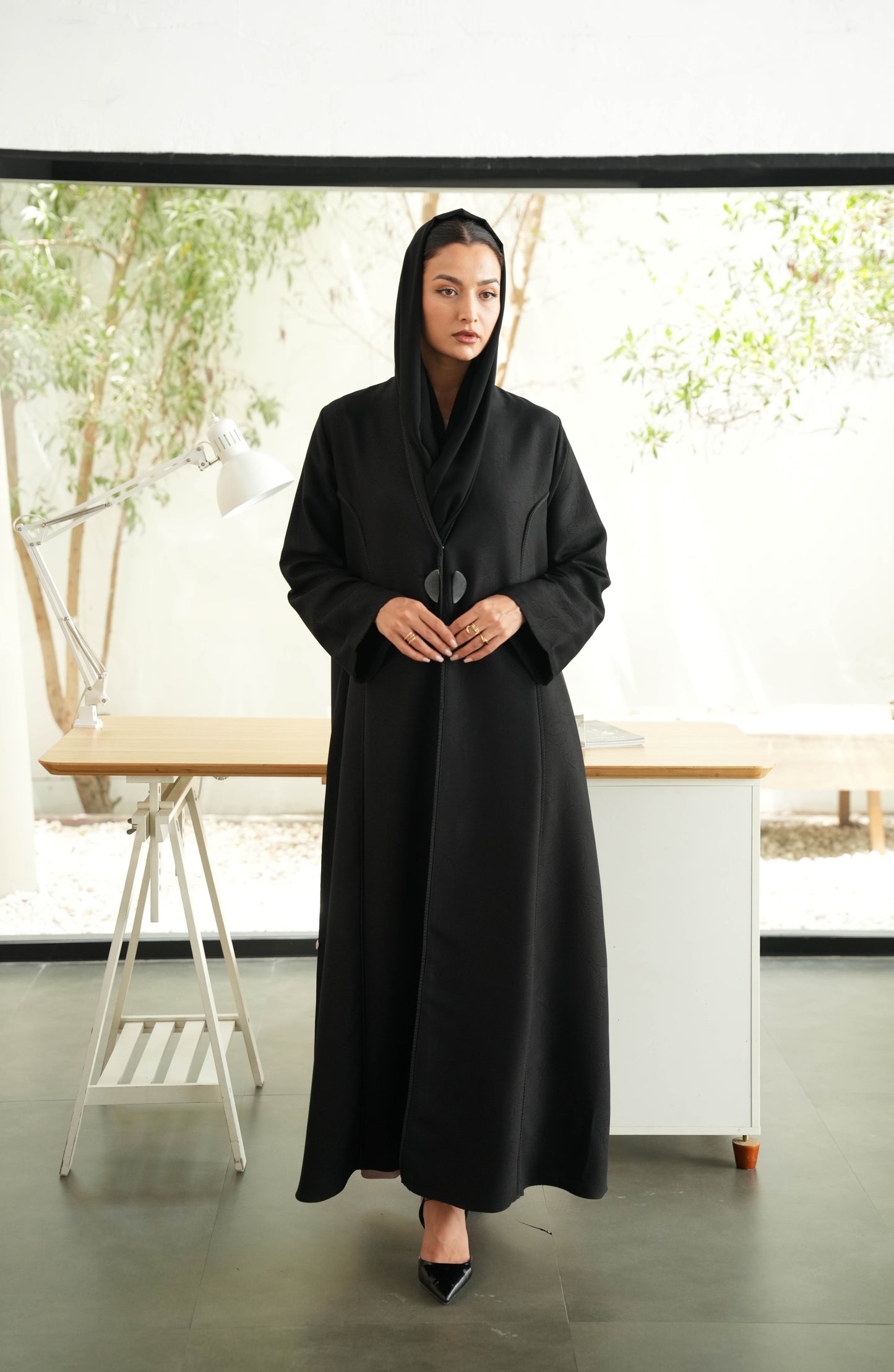 Italian jakarta Crepe with unique pattern