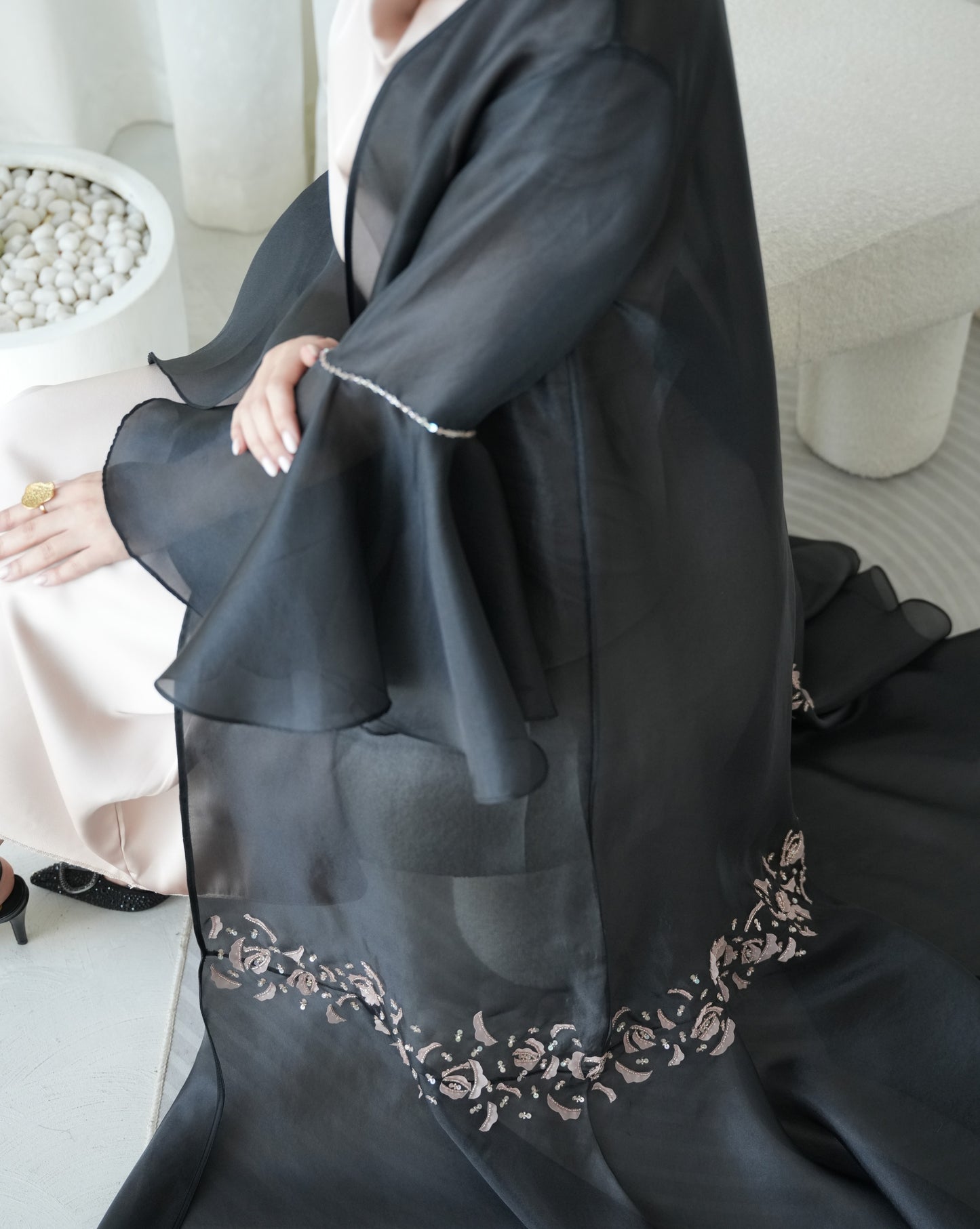 Organza Abaya For Wedding