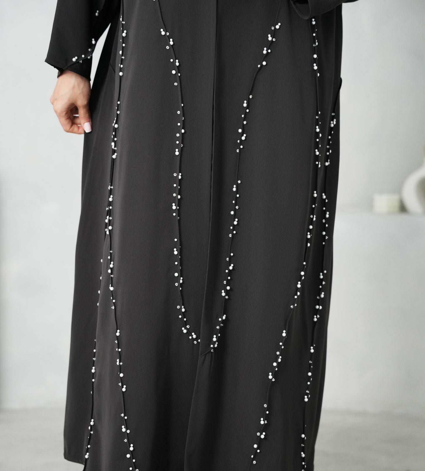 Internet Fabric Abaya