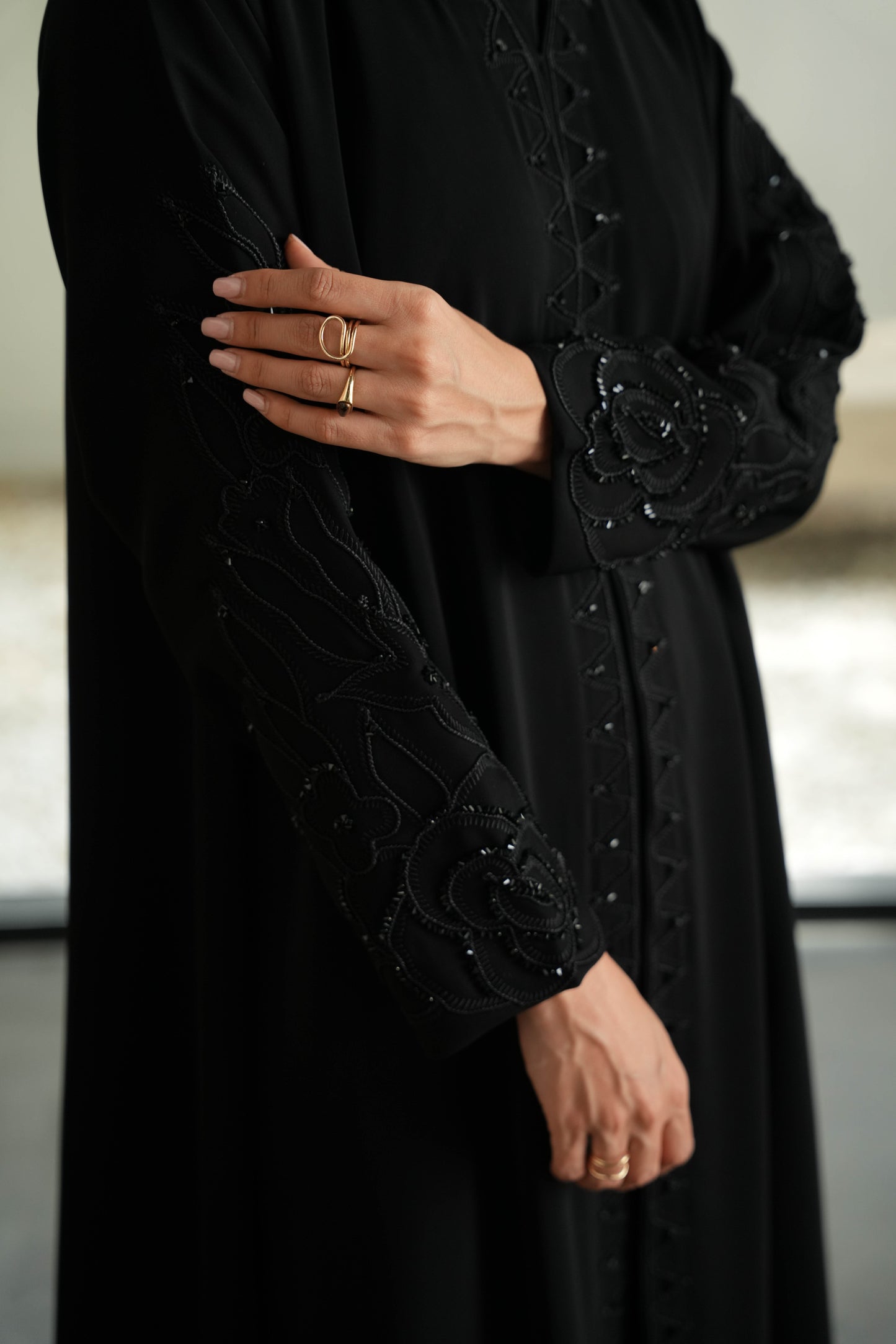 Victory Kuwaiti Crepe abaya