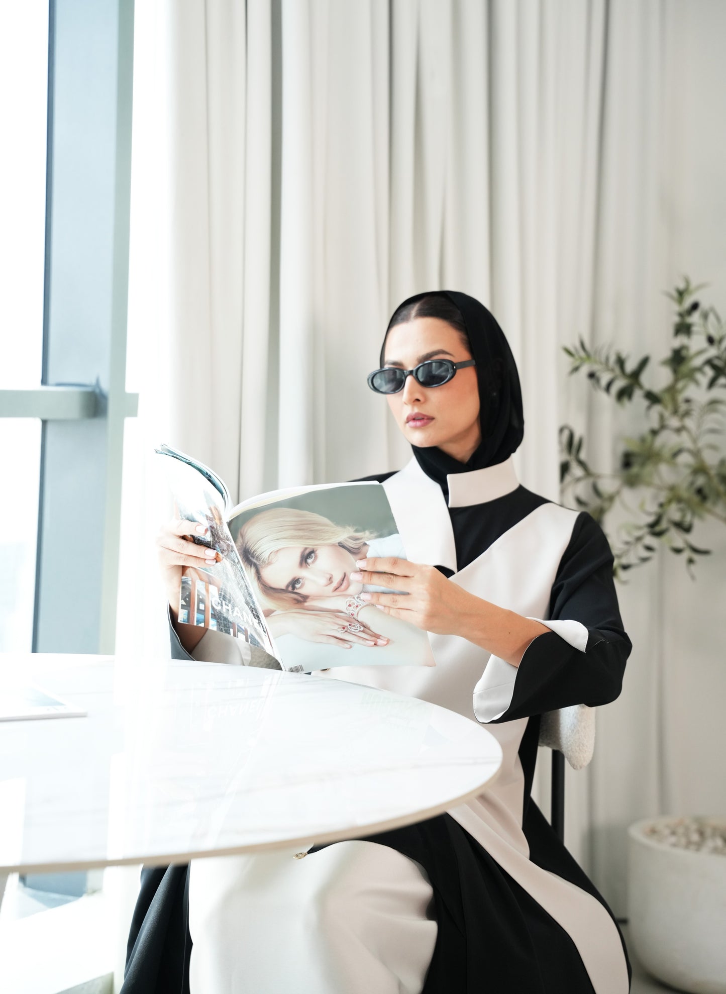 Rabban Crepe Office Abaya
