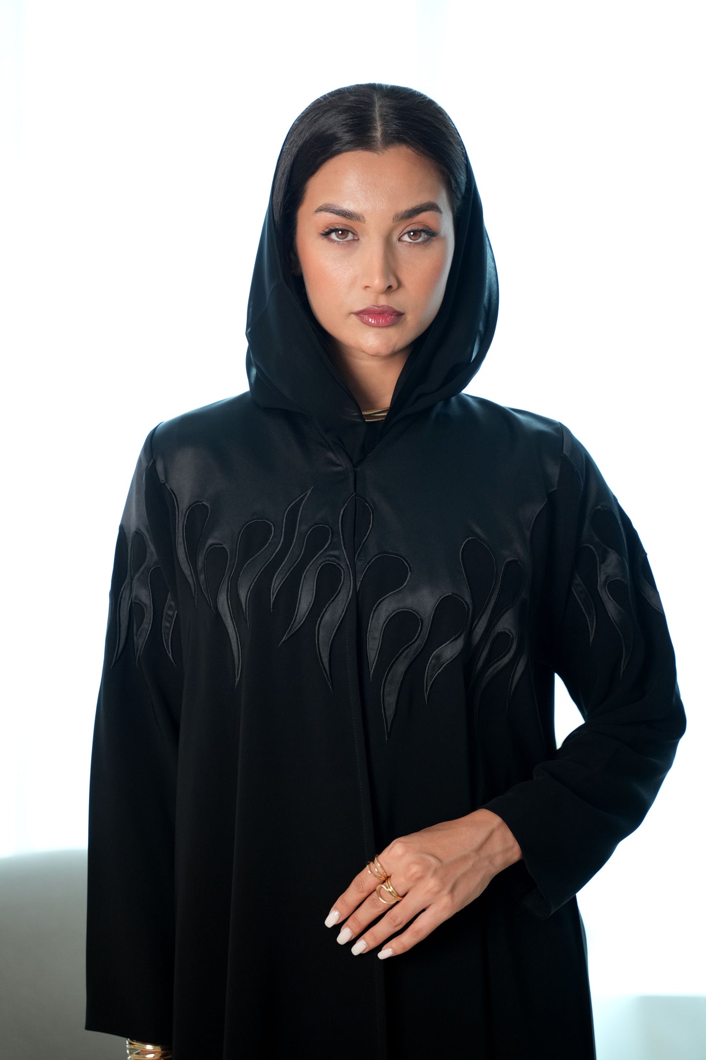Victoria Kuwaiti Crepe Abaya
