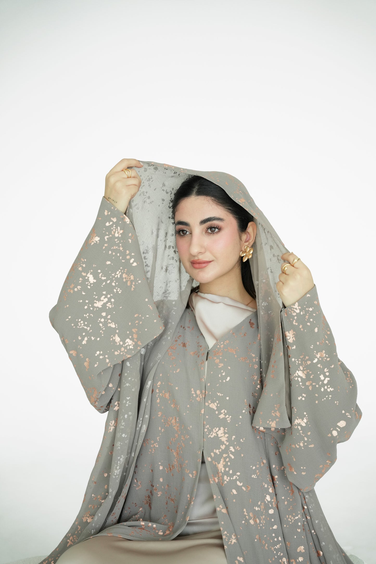 Shine Shiffon Abaya