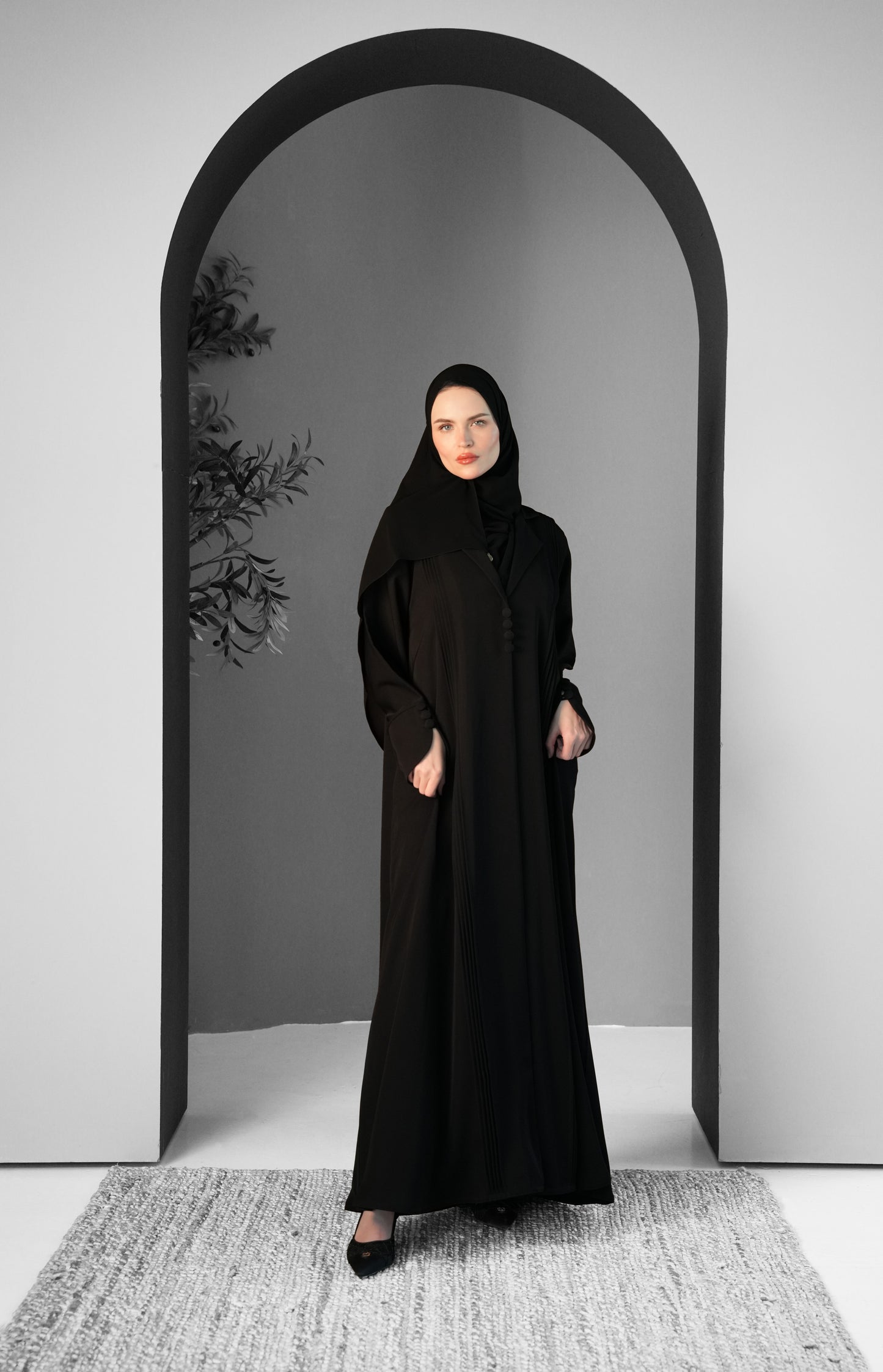 Internet Fabric , Wrinkle-resistant - Black