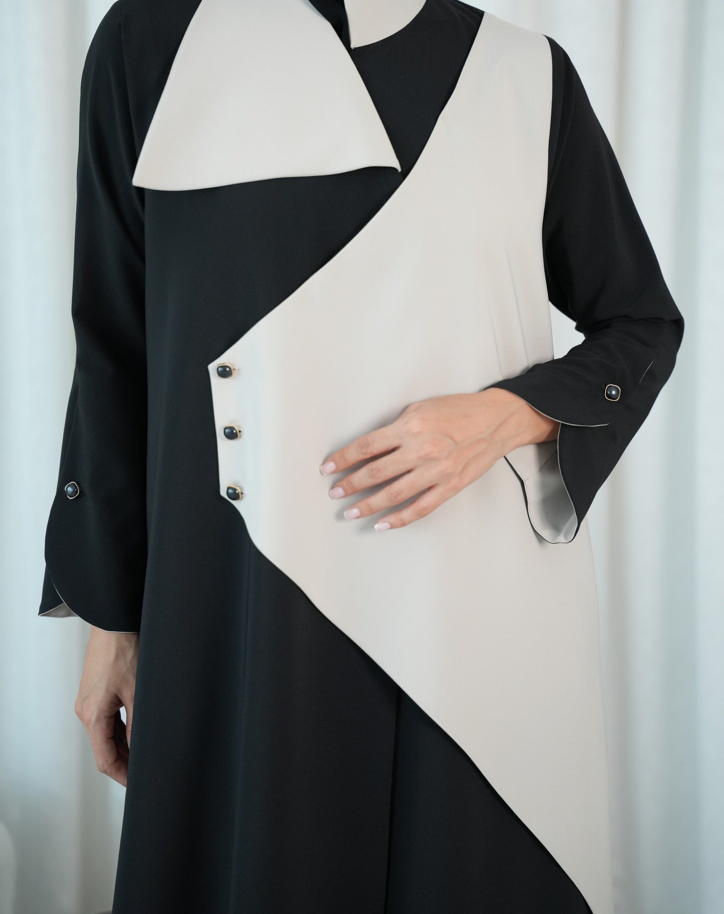 Rabban Crepe Office Abaya