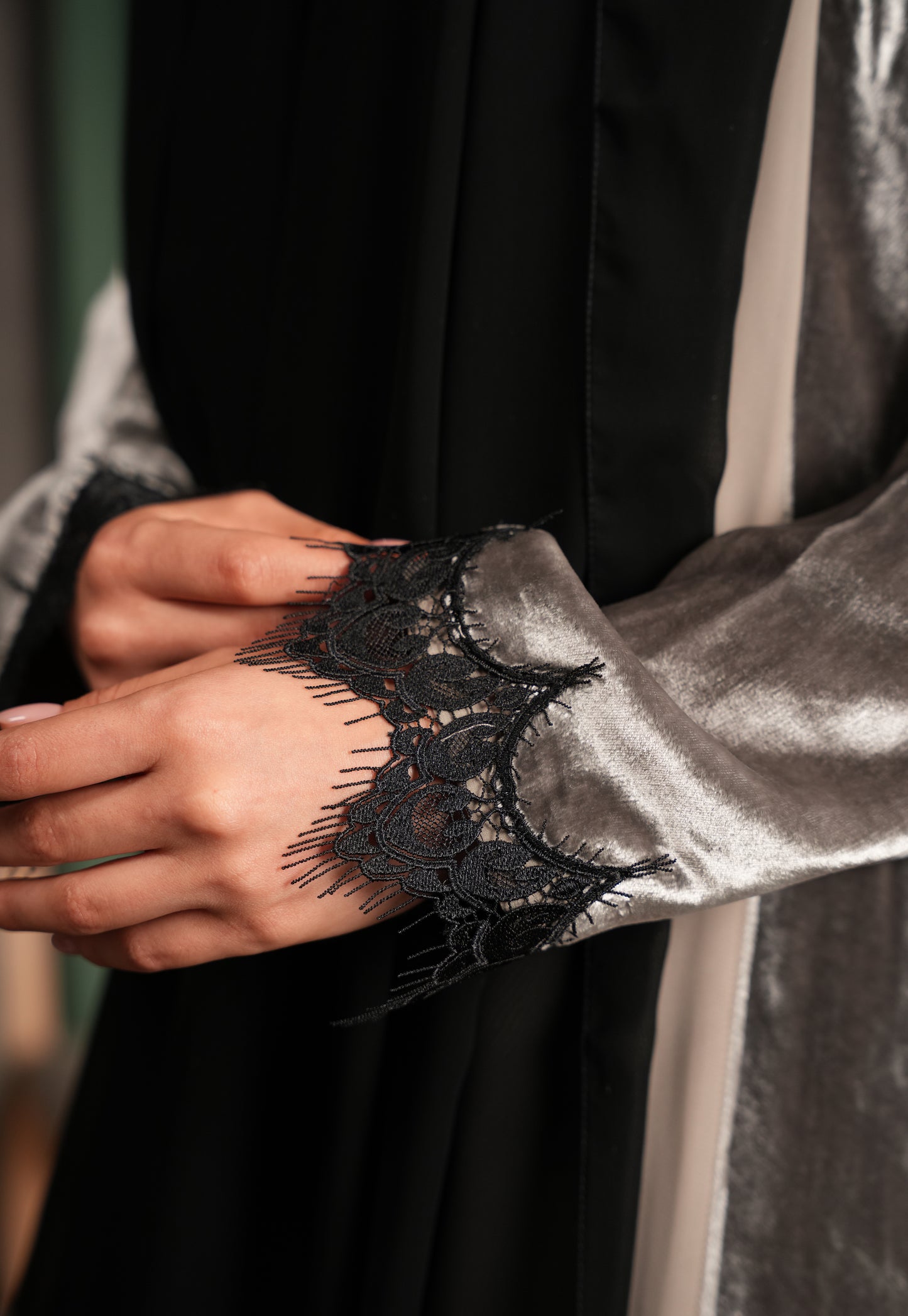 Original Silk Velvet Aabaya