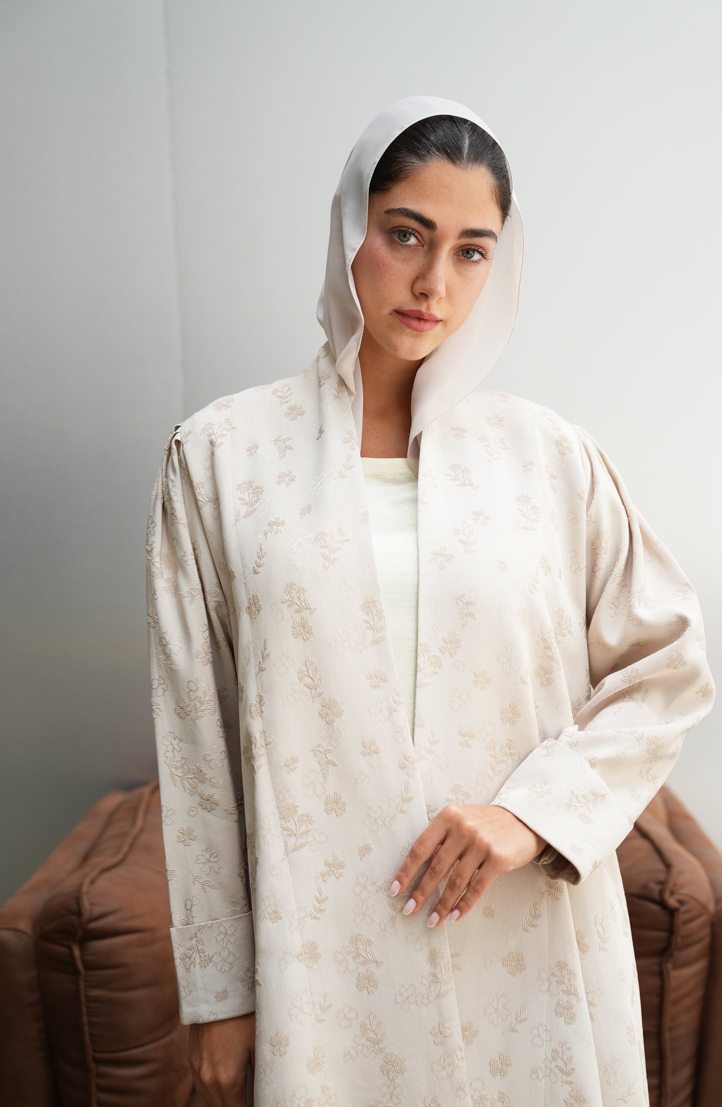 Turkish Jacquard Abaya