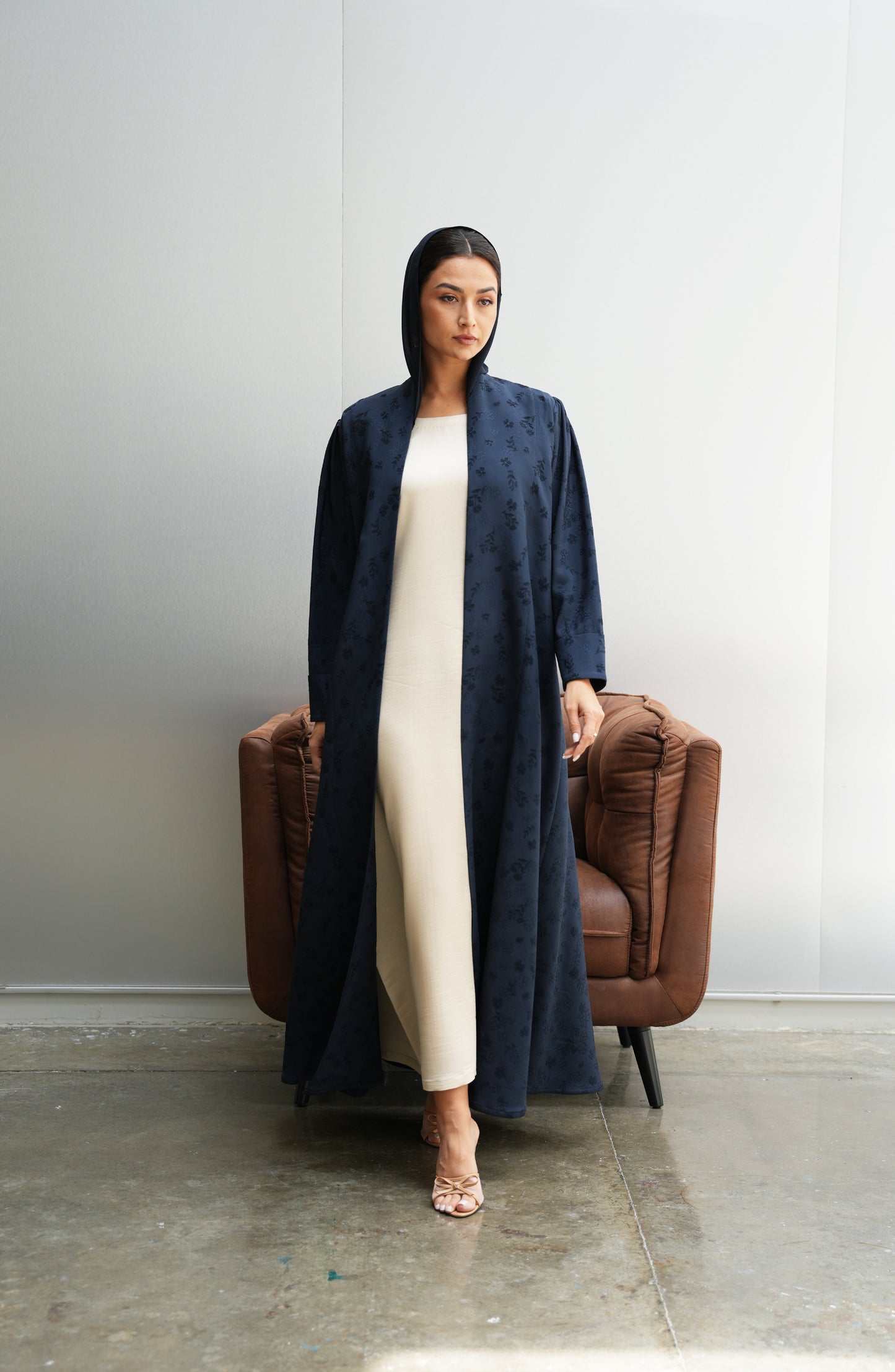 Turkish Jacquard Abaya