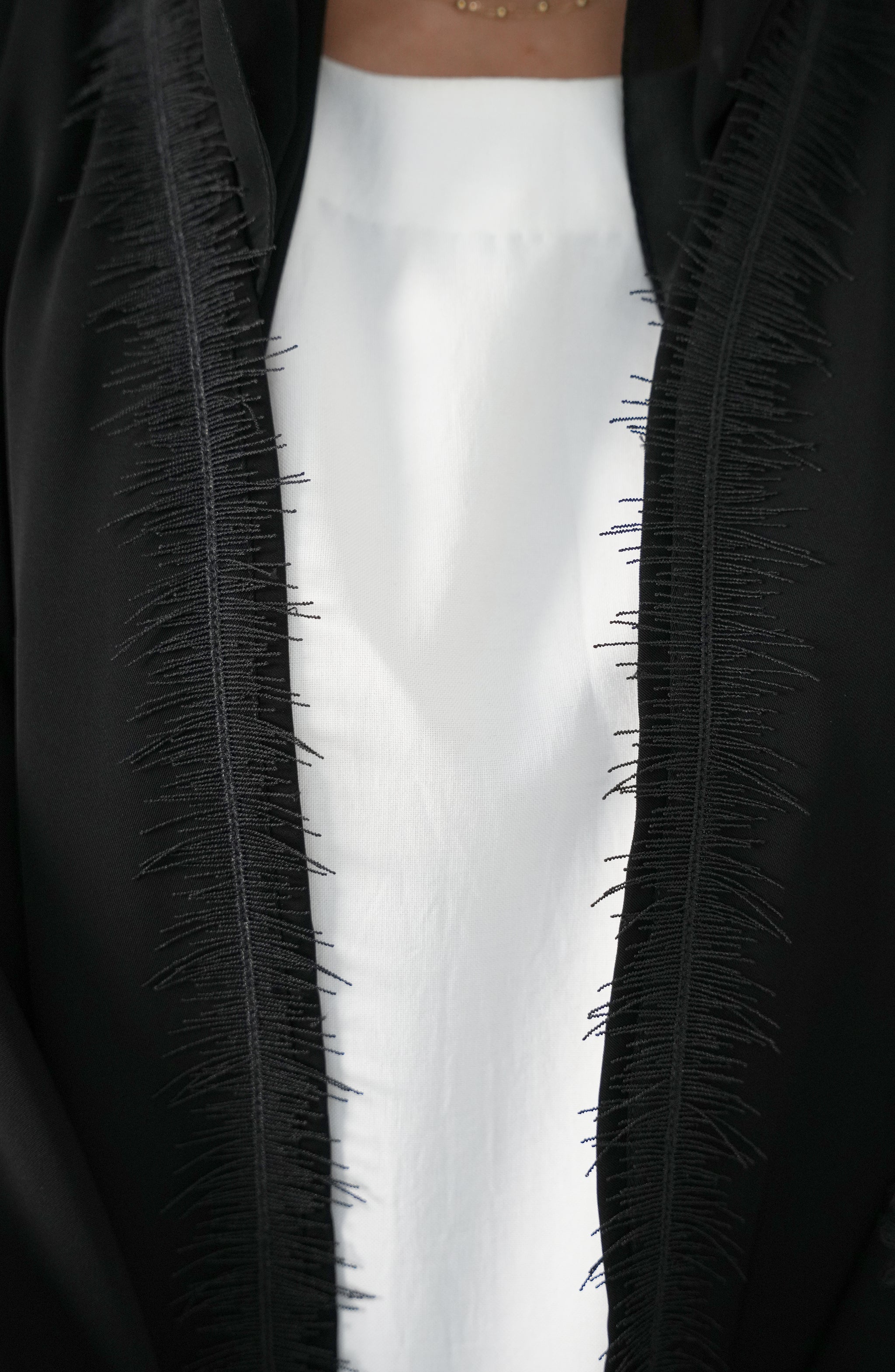 Black Internet fabric, Lace Style