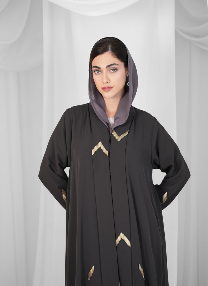 Internet Abaya with Beads handwork