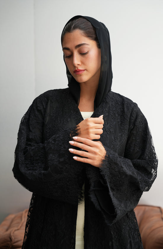 Royal Dantil abaya