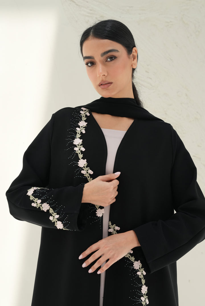 Italian crepe Dantil and handwork