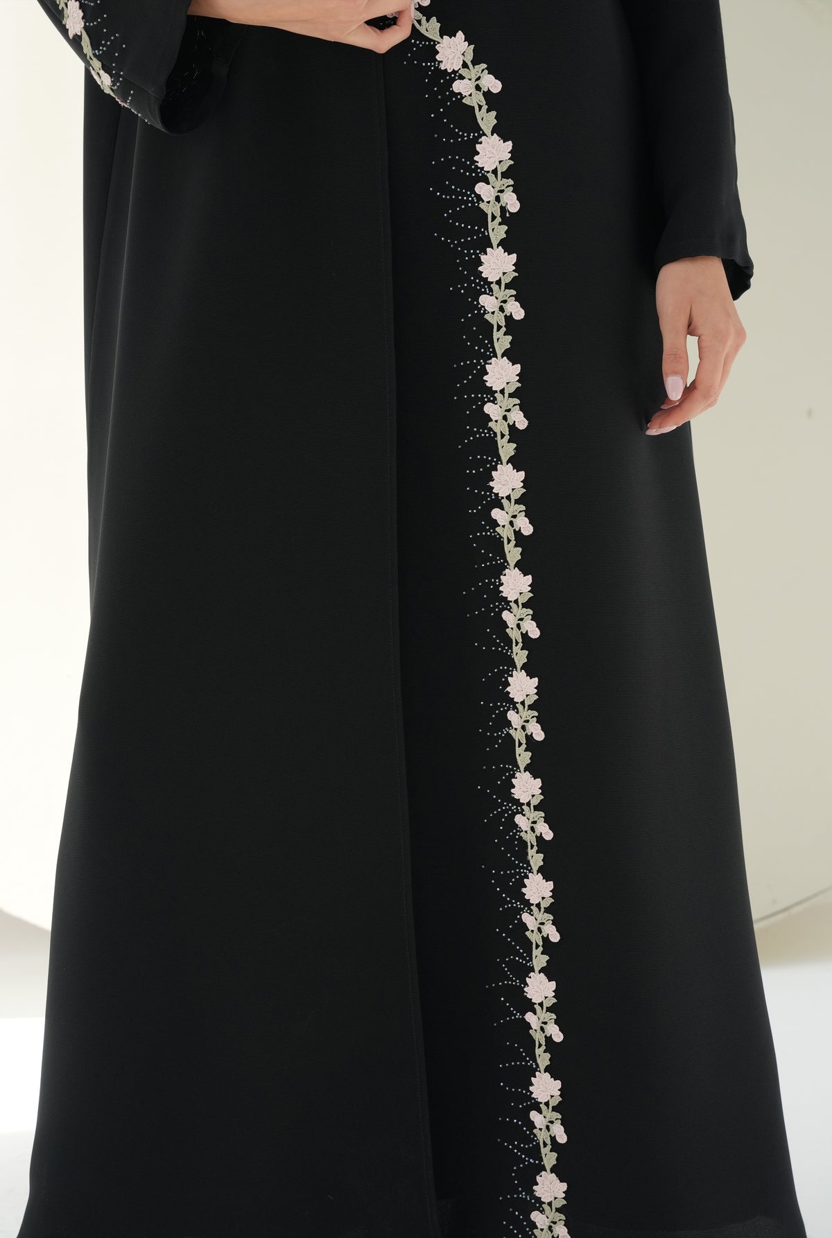 Italian crepe Dantil and handwork