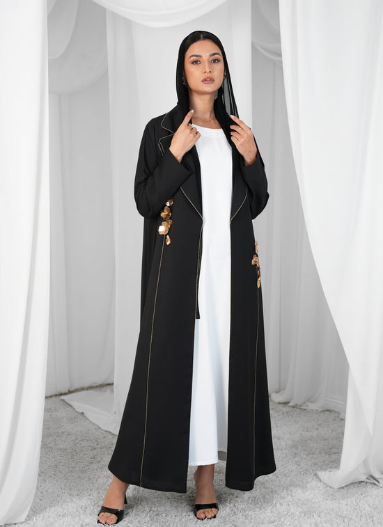 Roochas crepe Abaya