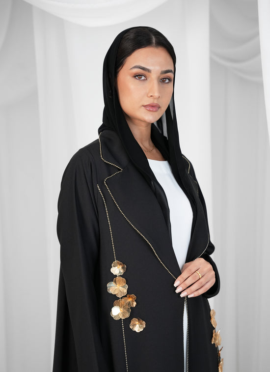 Roochas crepe Abaya