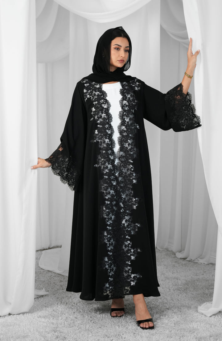 Nada fabric  Lace style/ klosh cutting
