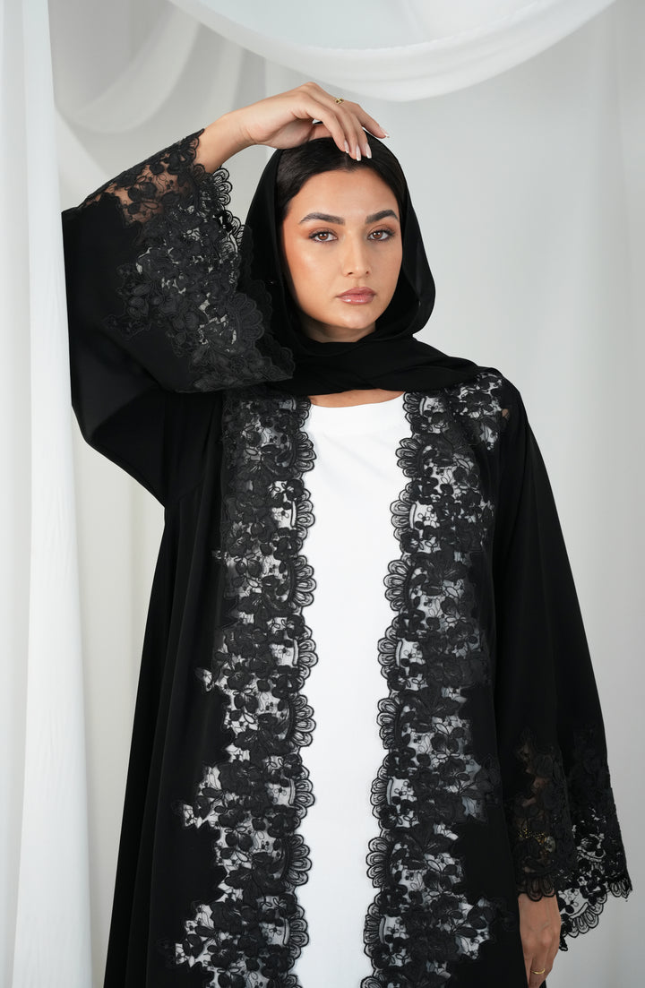 Nada fabric  Lace style/ klosh cutting