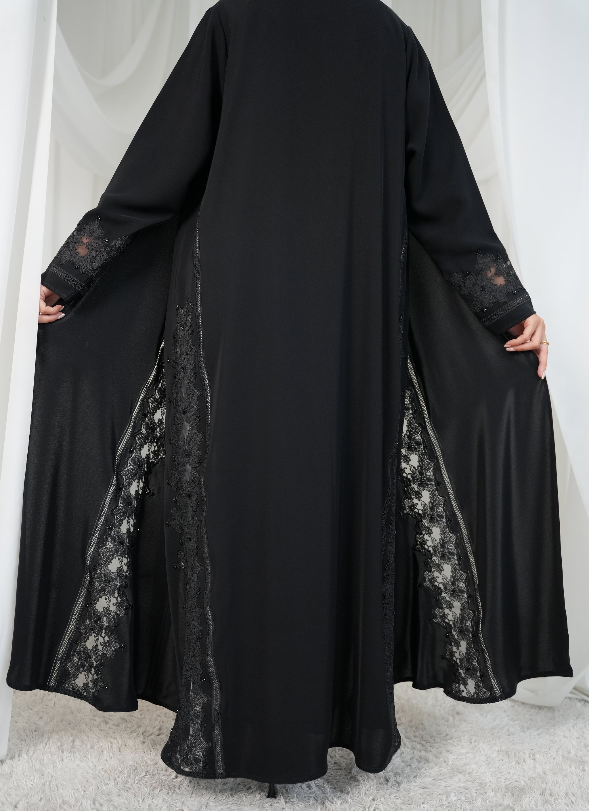 Internet Fabric Lace style and beads handwork
