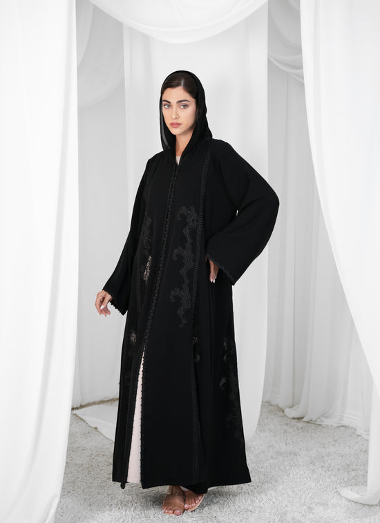 Internet fabric Abaya, Lace style