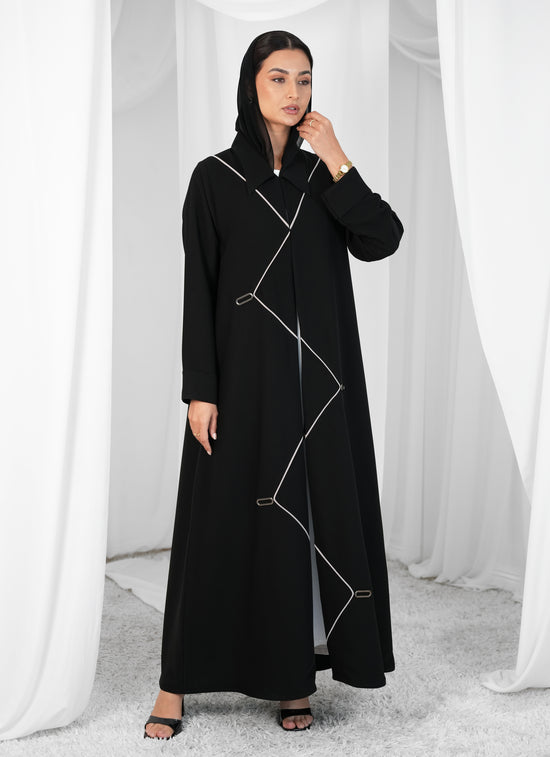 Safwa fabric abaya