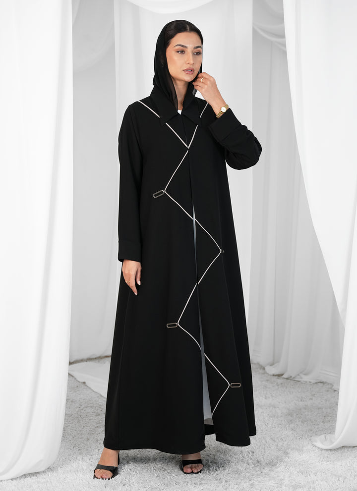 Safwa fabric abaya