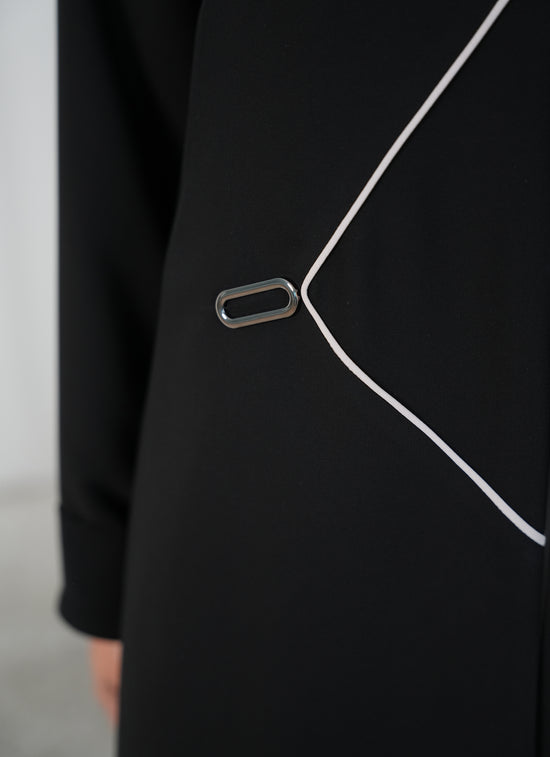 Safwa fabric abaya