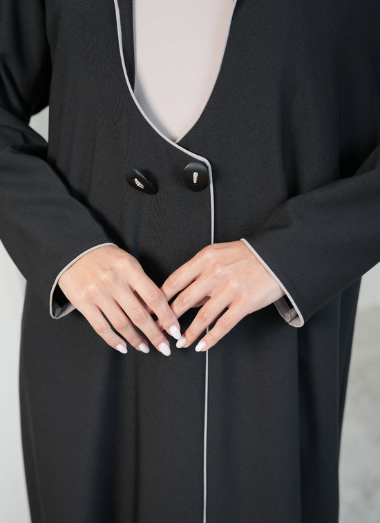 Royal crepe abaya
