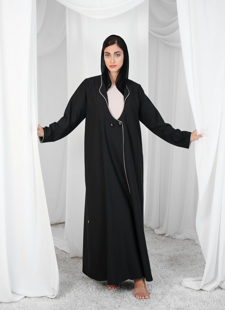 Royal crepe abaya