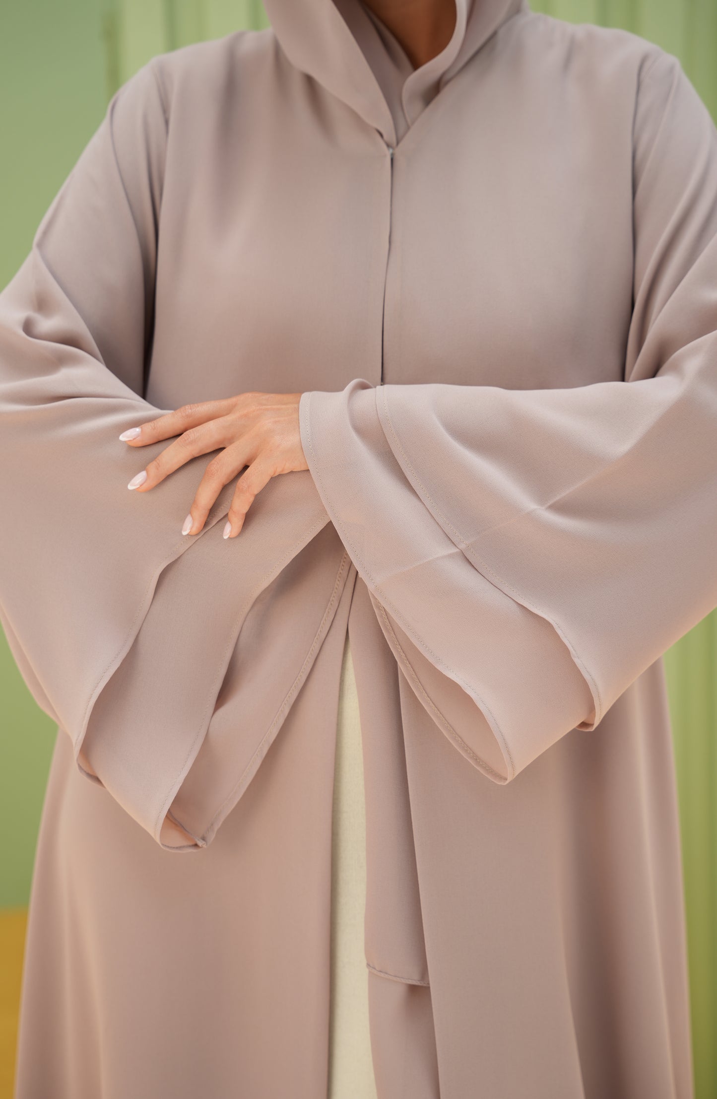 Double royal chiffon abaya