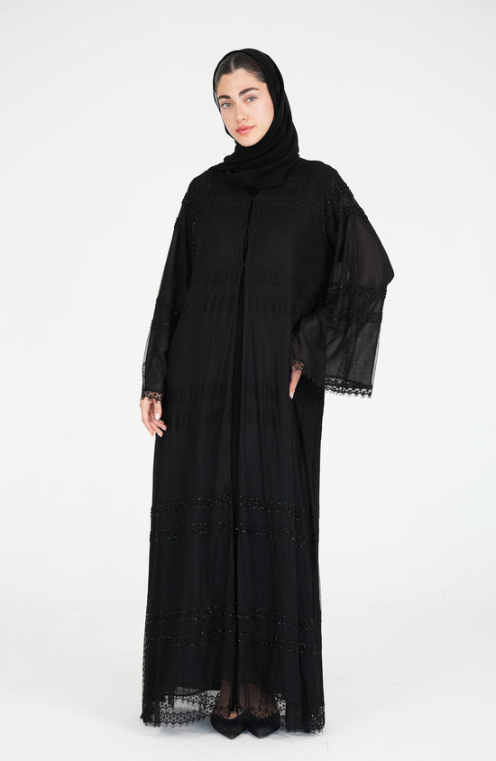 Full Toor with chiffon botana Abaya