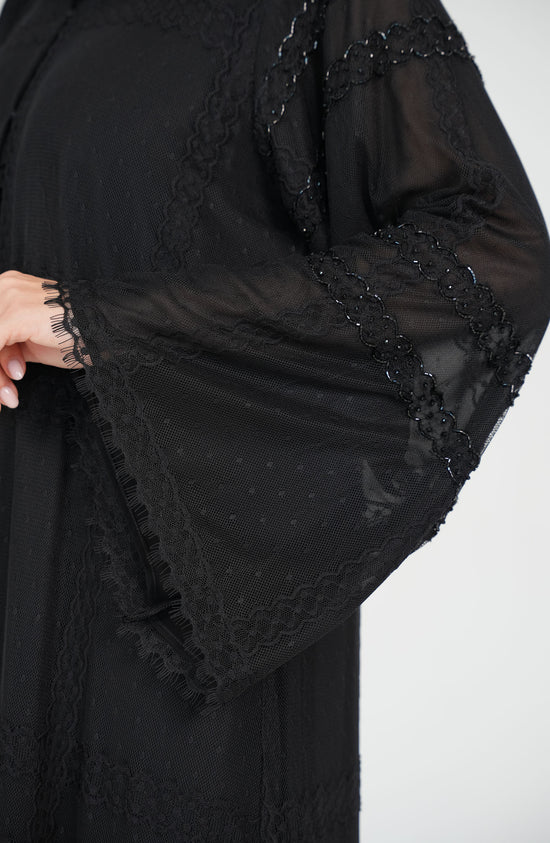Full Toor with chiffon botana Abaya