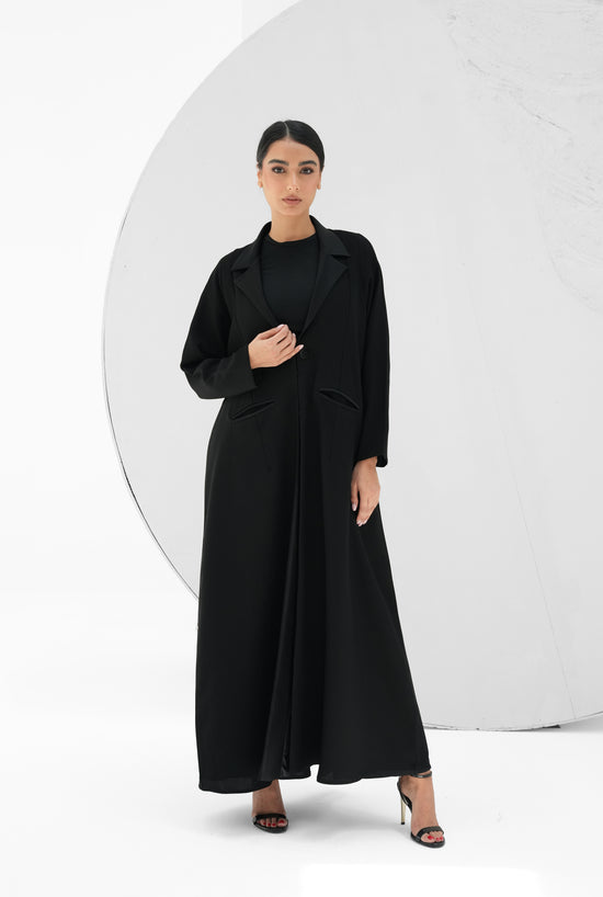 Italian crepe Coat cutting