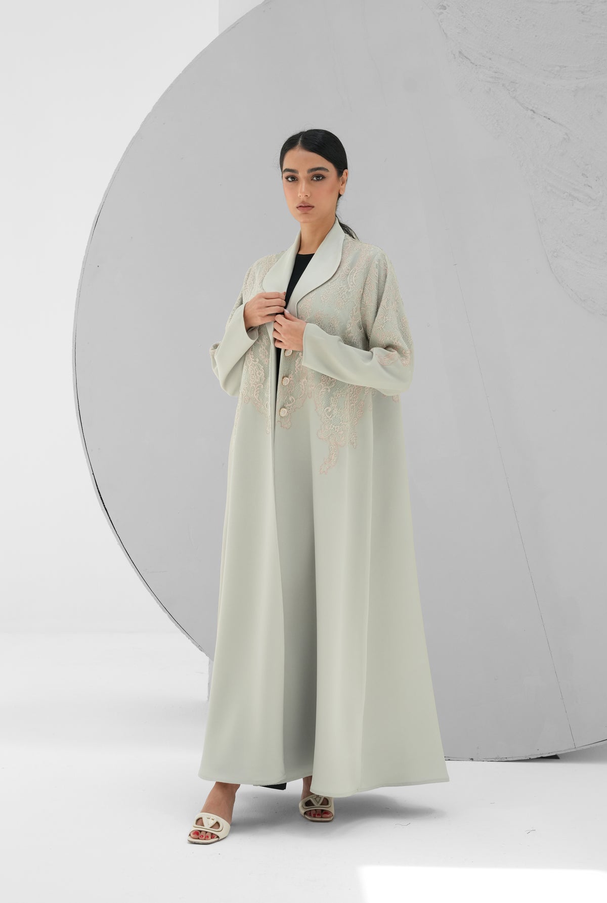 Italian fabric +dantil