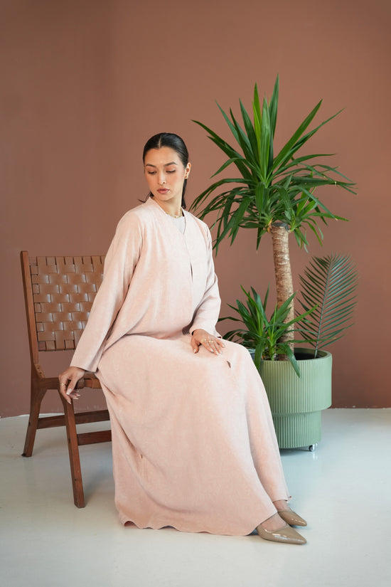 Turkish Jakarta linen abaya