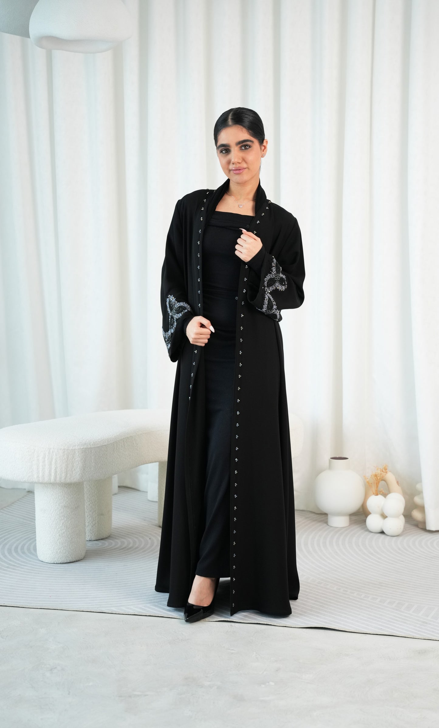 Victoria Crepe Abaya