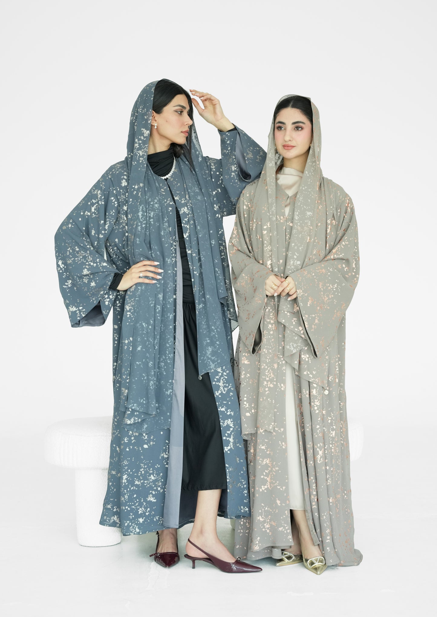 Shine Shiffon Abaya