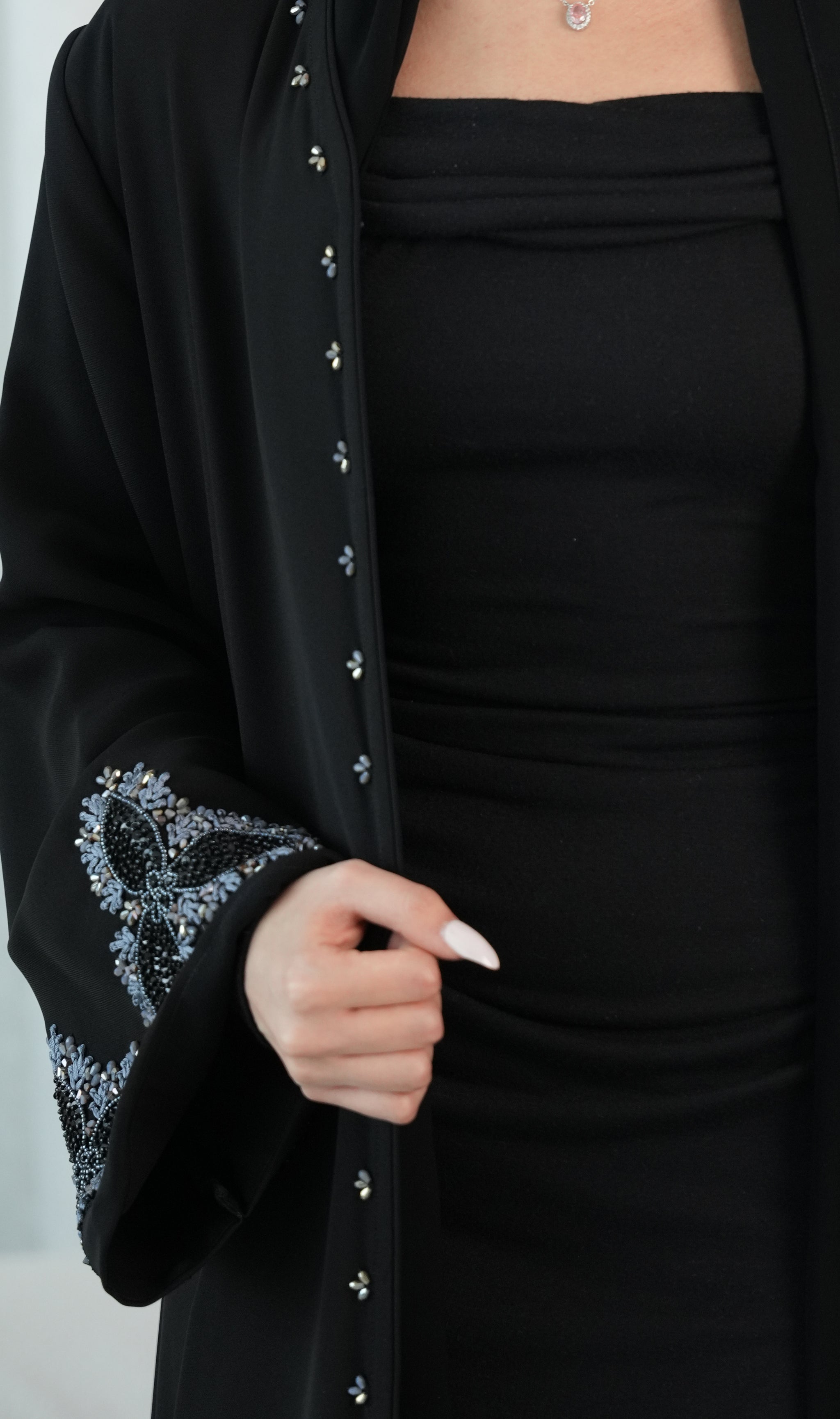 Victoria Crepe Abaya