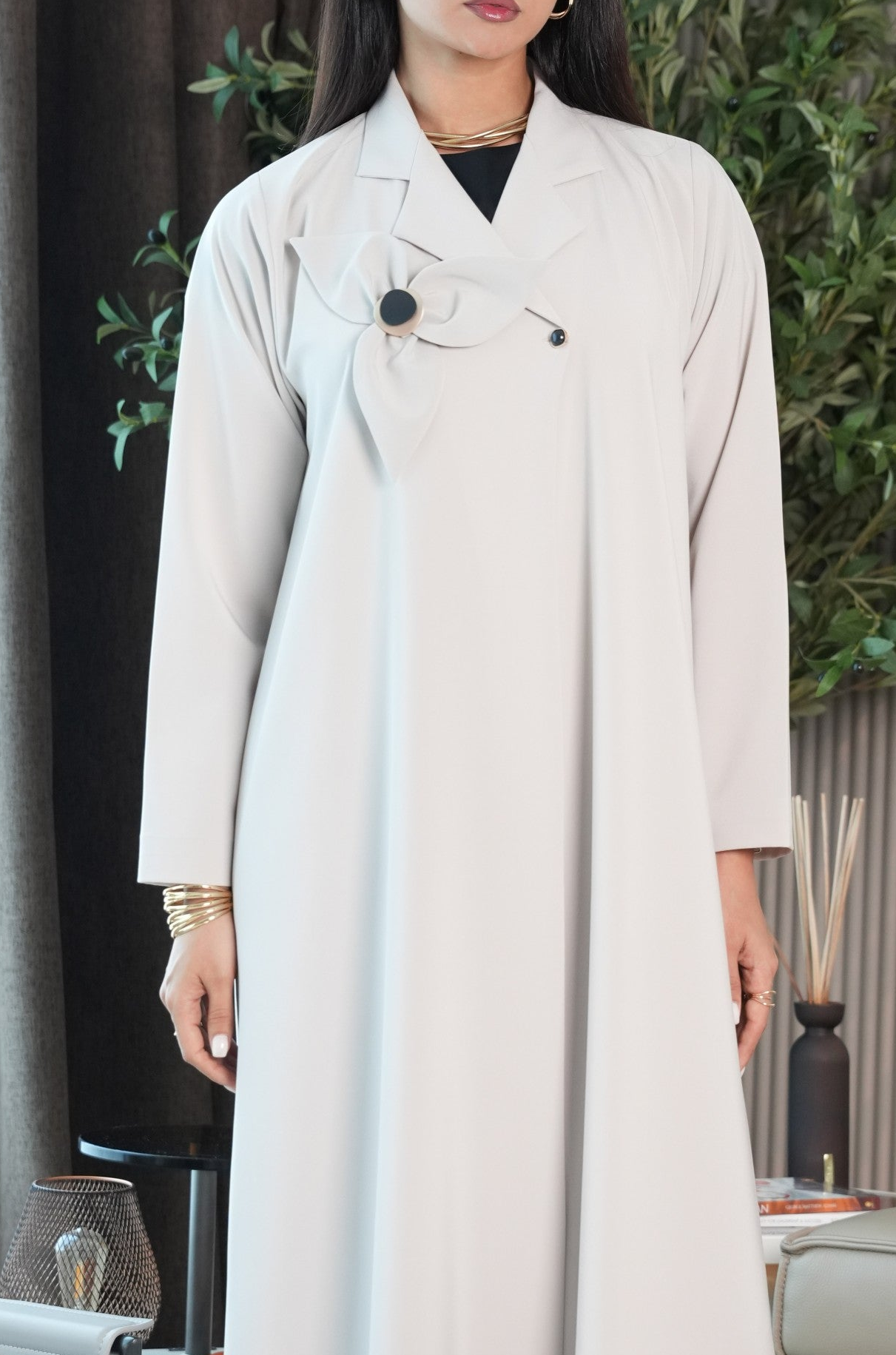 Rabban Crepe Abaya