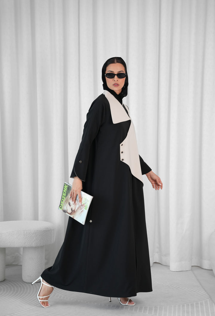 Rabban Crepe Office Abaya