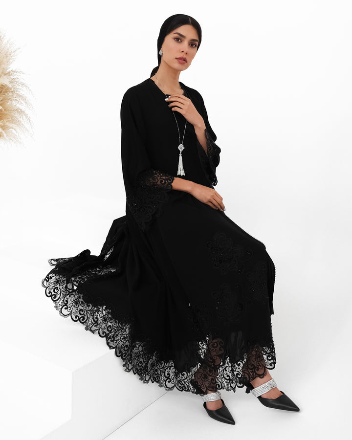 Lace Style Abaya