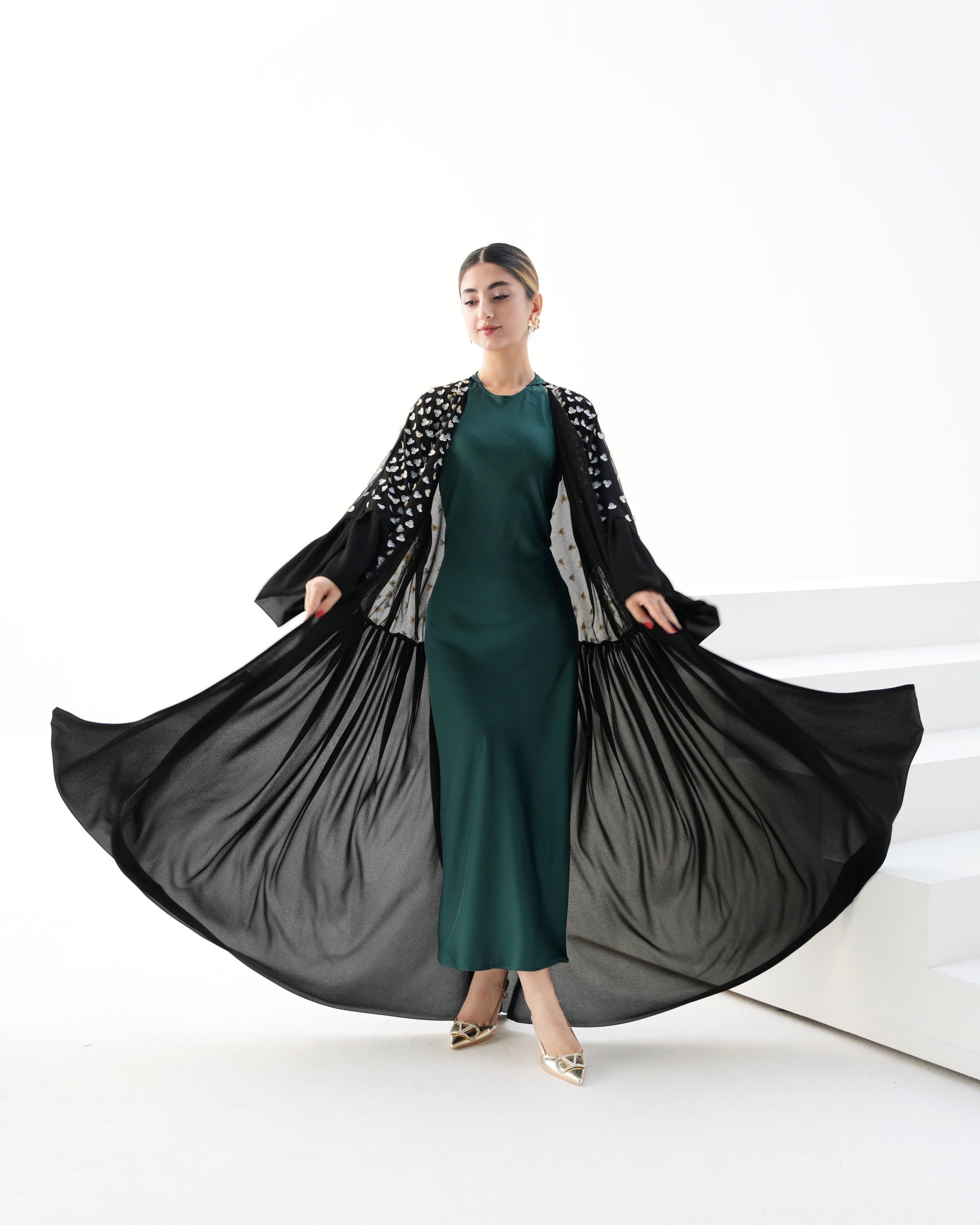 Flower Abaya