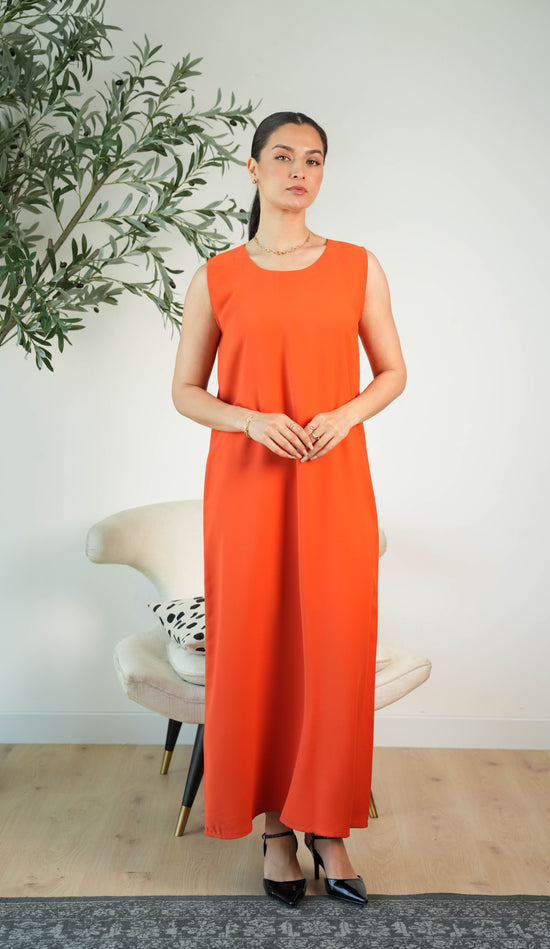 Orange Dress