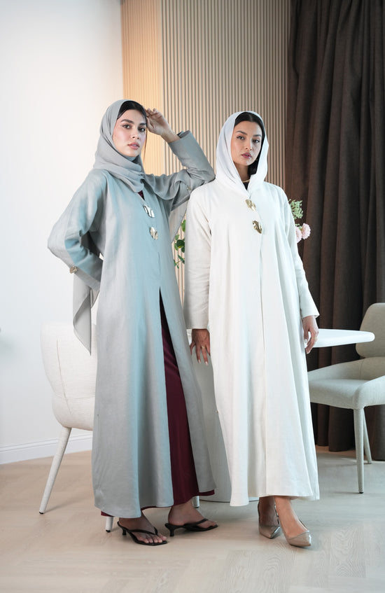 Pure linen Abaya